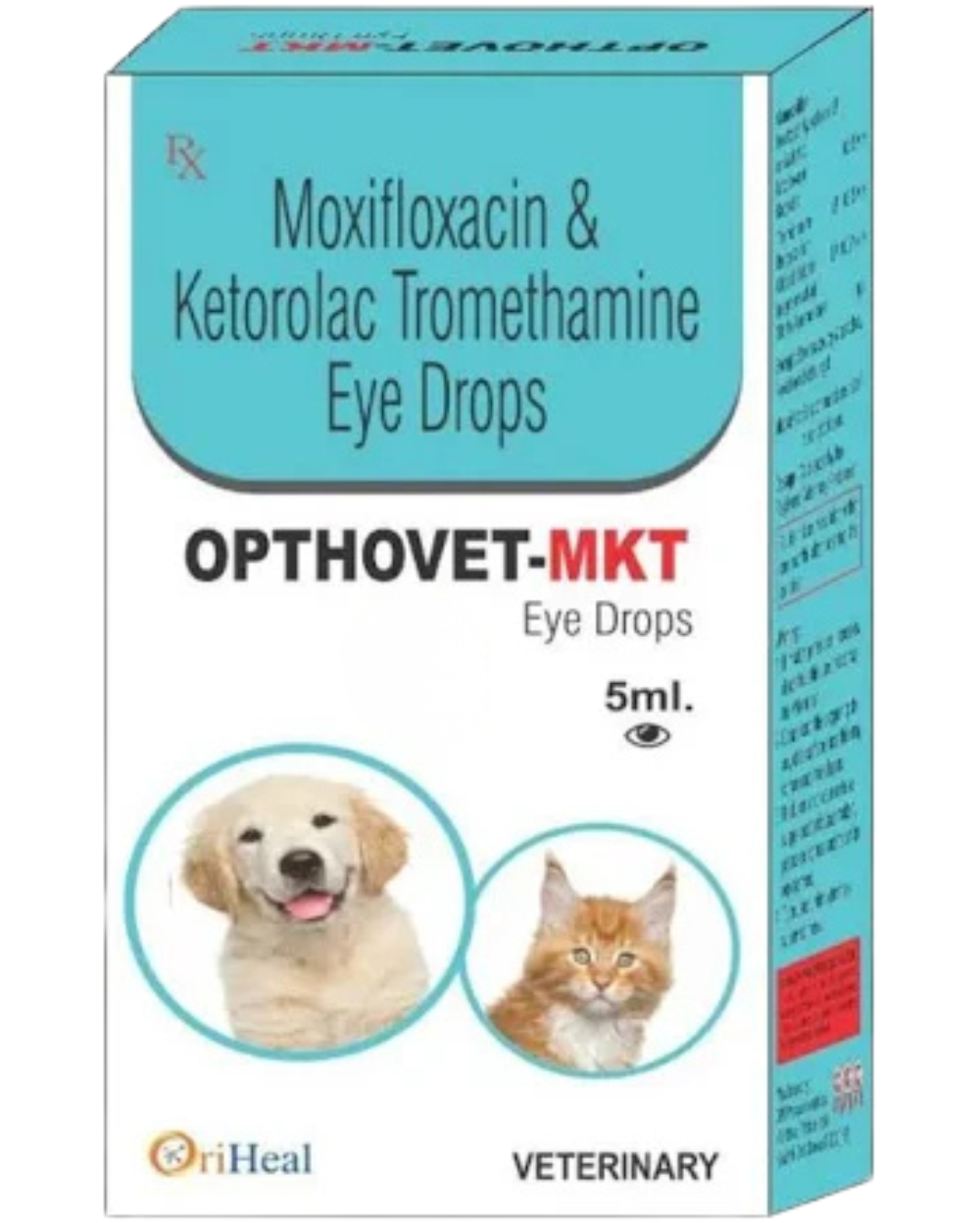 Oriheal Opthovet MKT Eye Drops for Dogs & Cats | Veterinary Eye Care & Hygiene Support