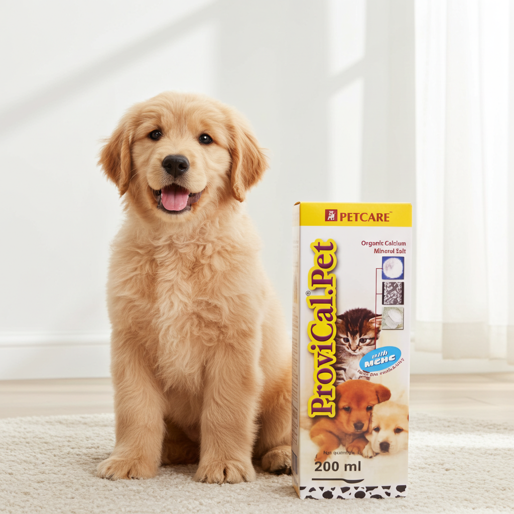Petcare Provical Pet Calcium Tonic for Dogs & Cats â€“ Daily Calcium & Mineral Support Formula