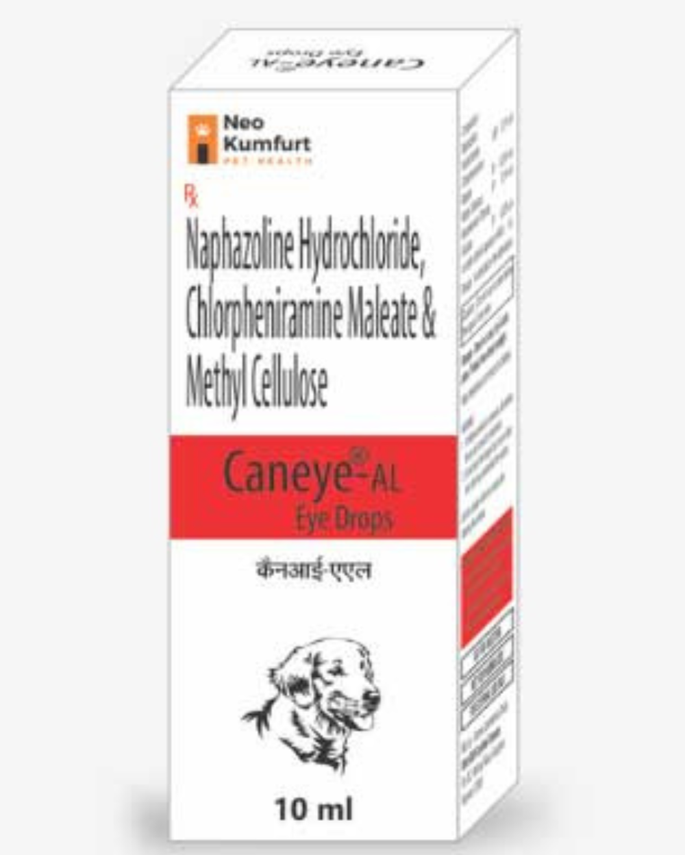 Neo Kumfurt Caneye AL Eye Drops for Dogs 10ml â€“ Anti-Allergic Decongestant Eye Care