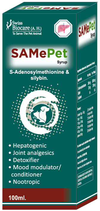 Swiss Biocare Samepet Liver Syrup for Dogs & Cats