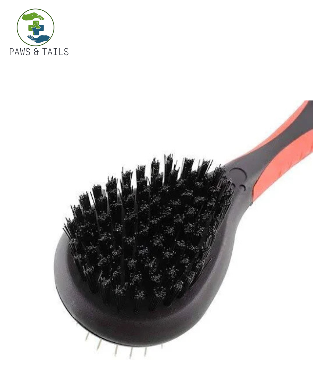 Double-Sided Pin Comb for Pets â€“ Detangling & Grooming Tool for Dogs & Cats | Removes Mats, Tangles & Loose Fur | Gentle Stainless Steel Pet Comb