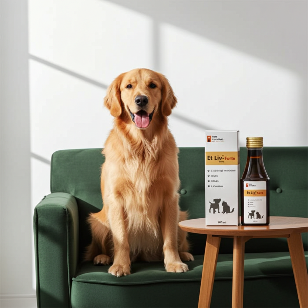 Neo Kumfurt Et-Liv Forte 100 ml â€“ Veterinary Liver Tonic for Cattle, Buffalo, Sheep, Goats & Pets | Boosts Appetite, Digestion & Liver Health