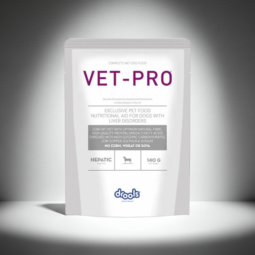Drools Vet Pro Hepatic Gravy for Dogs 150gm (Pack of 12) â€“ Liver Support Prescription Diet Food