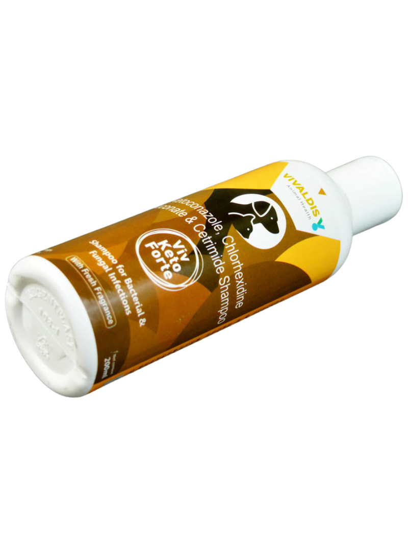 Vivaldis Viv Silky Shampoo 200ml â€“ Antifungal & Antibacterial Pet Cleansing Shampoo for Dogs & Cats