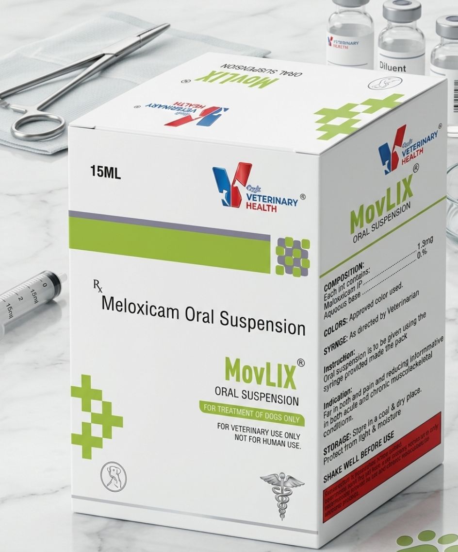 Drools MovLIX Dog Oral Suspension â€“  Joint Pain & Supports