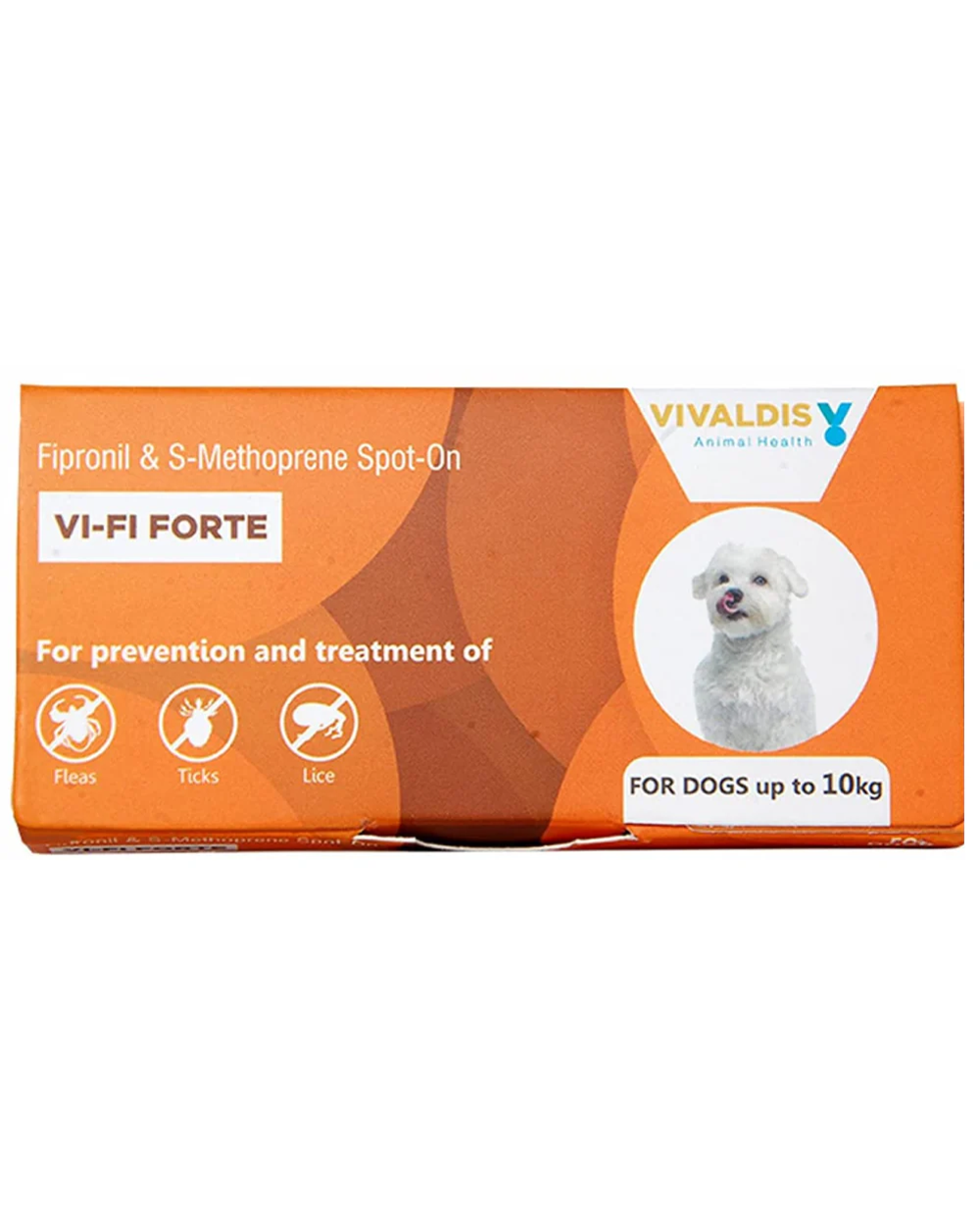 VIVALDIS VI-FI FORTE Tick & Flea Control Spot On â€“ External Care Solution for Dogs & Cats