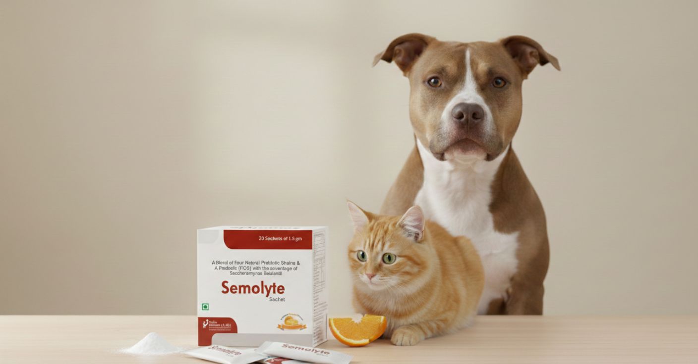 Swiss Biocare Semolyte Sachet â€“ Probiotic Supplement for Dogs & Cats