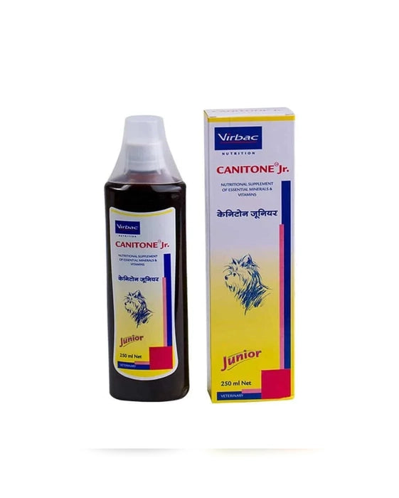 Virbac Canitone Junior 250 ml Calcium Syrup for Puppies