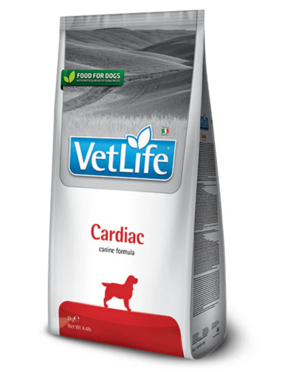 Farmina Vet Life Cardiac Canine Formula Dry Dog Food 2kg â€“ Veterinary Prescription Diet for Adult Dogs, Heart Health Support, Low Sodium, Taurine & L-Carnitine Enriched