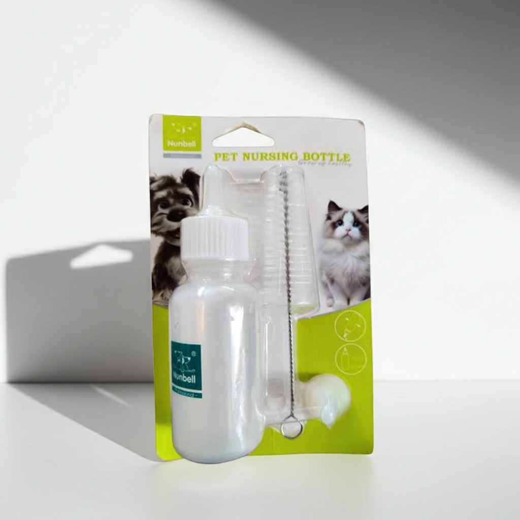 Puppy & Kitten Nursing Bottle Set 60ml â€“ Newborn Pet Feeding Bottle for Dogs & Cats