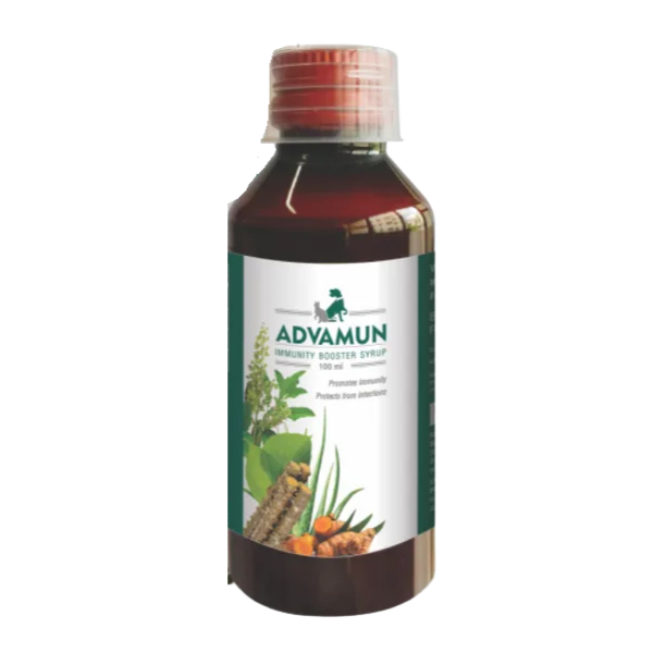 Savavet Advamun Immunity Booster Syrup for Dogs & Cats 200ml â€“ Immune System Support, Pet Health Supplement