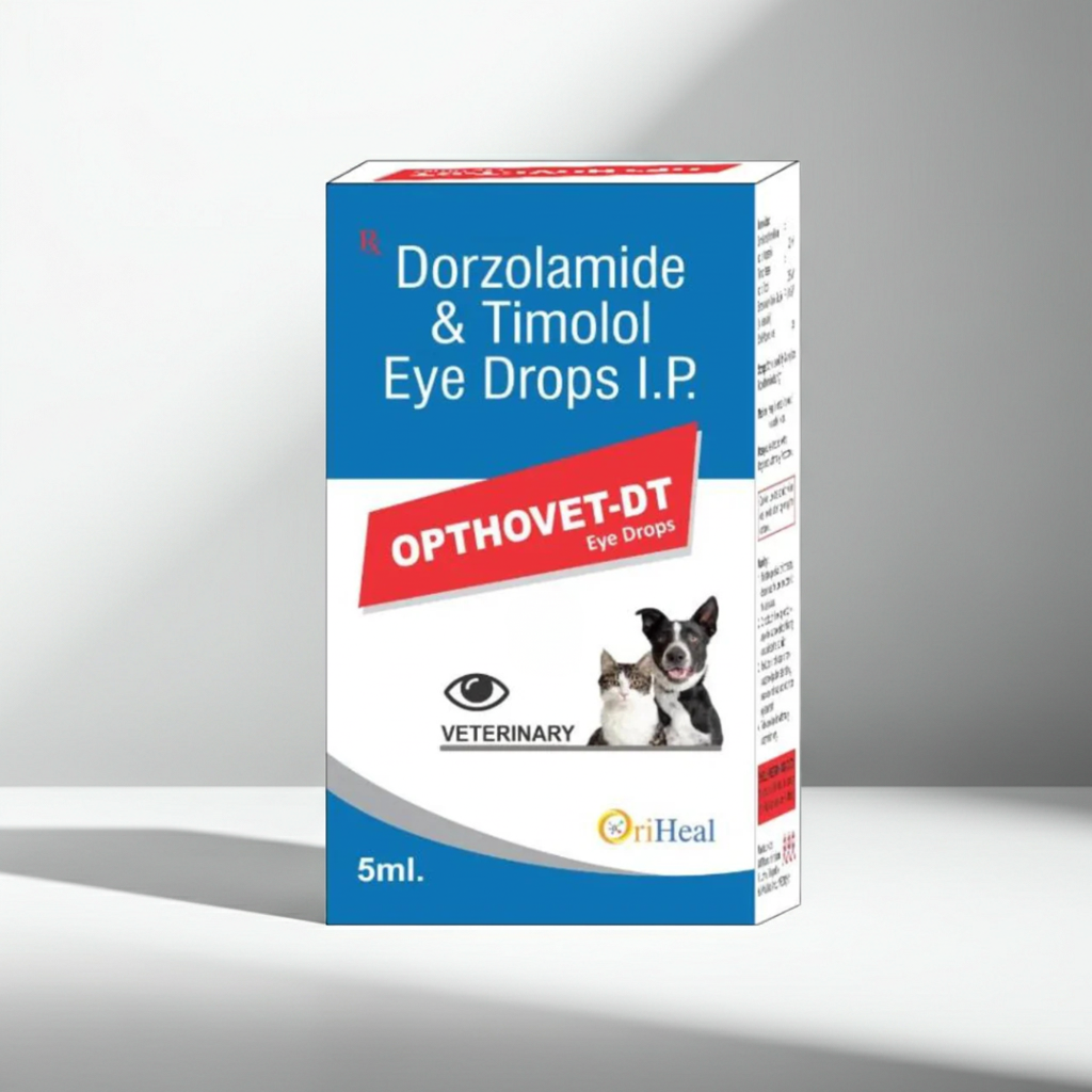 Oriheal Opthovet DT Eye Drops for Dogs & Cats | Pet Eye Care & Hygiene Solution