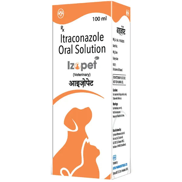 Intas Izopet Itraconazole Syrup 100 ml | Antifungal Oral Suspension for Fungal Infections