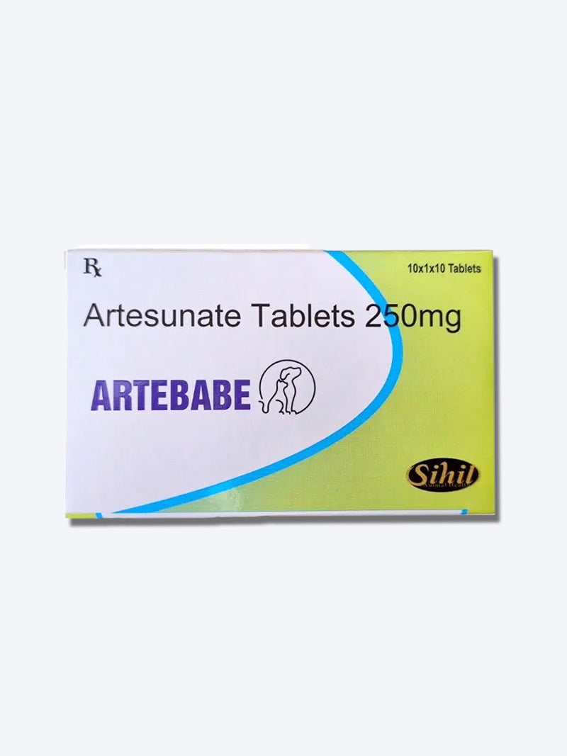 Sihil Artebabe 250 mg Tablets (10â€™s) â€“ Veterinary Anti-Babesiosis & Tick-Borne Infection Treatment for Dogs and Cats