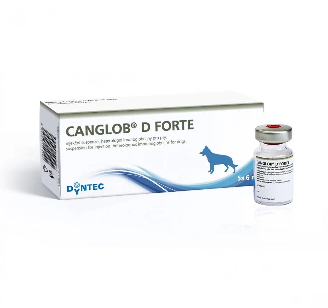 Dyntec Canglob-D Forte 6ml Immunoglobulin for Dogs | Canine Distemper Virus Support