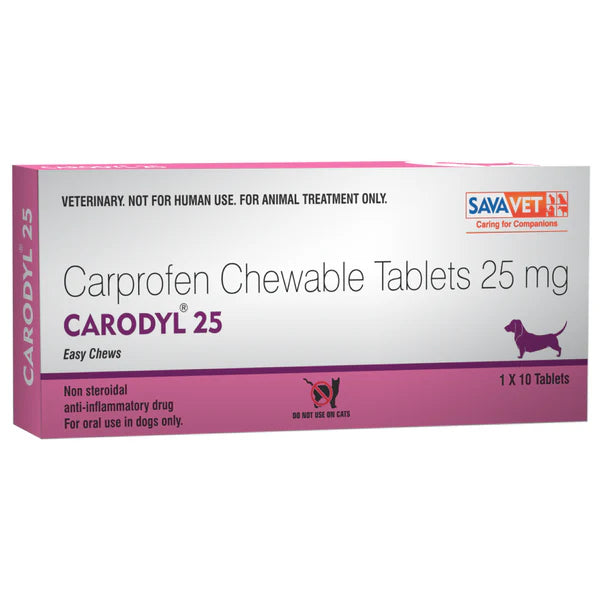 Savavet Carodyl Tablets â€“ Pain Relief & Anti-Inflammatory for Dogs