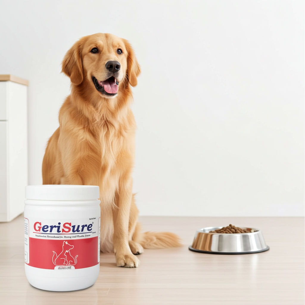 AreionVet Gerisure Powder 250gm â€“ Premium Geriatric Supplement for Senior Dogs & Cats