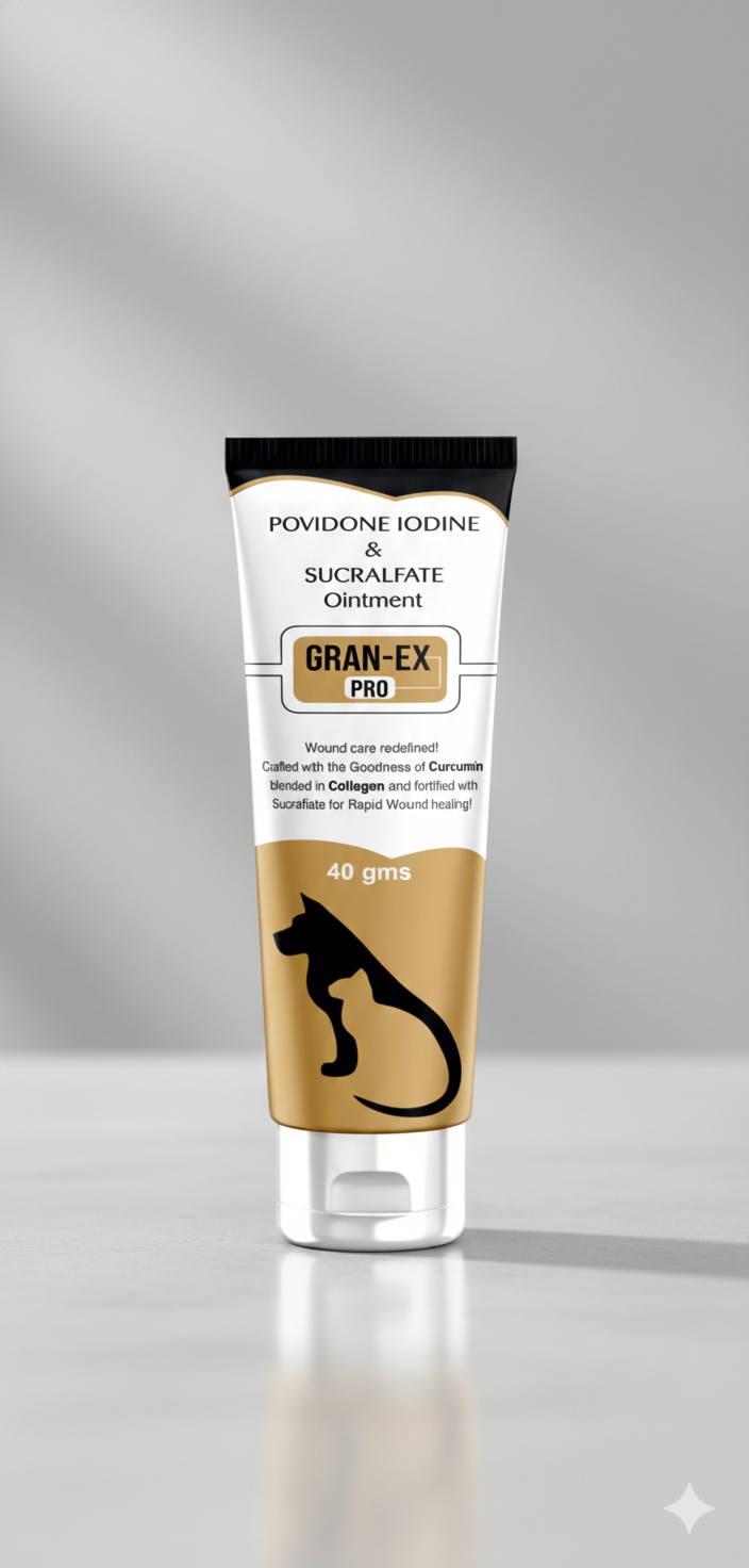 Sihil Granex Pro Wound Healing Gel for Animals â€“ Collagen & Curcumin Enriched Veterinary Ointment