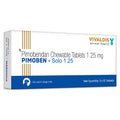 Vivaldis Pimoben Solo ( Pimobendan ) Cardiac Tablets for Dogs - 3 Strip Pack