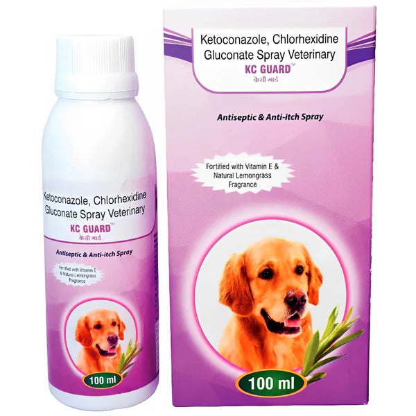 Venkys KC Guard Spray 100ml â€“ Anti-Flea, Tick & Mite Protection for Dogs & Cats