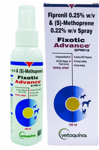 Vetoquinol Fixotic Advance Spray 100ML
