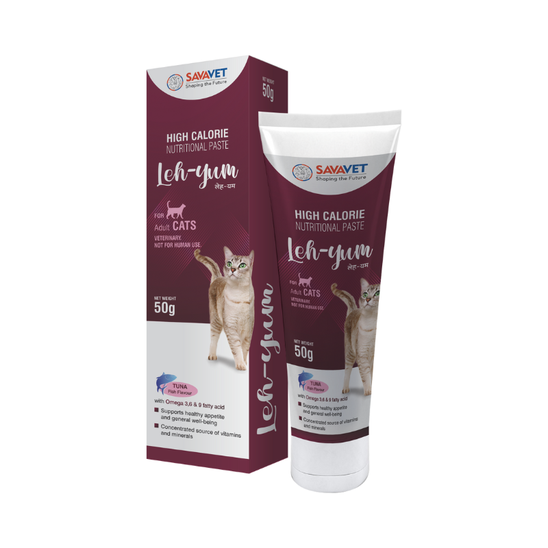 Savavet Leh Yum Paste 50g â€“ Nutritional Supplement for Cats, Supports Health & Appetite