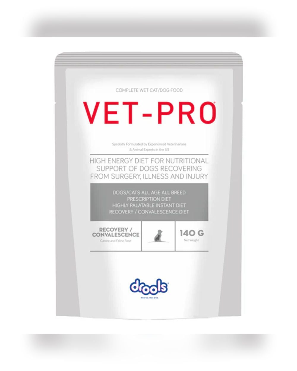 Drools Vet Pro Recovery Gravy for Dogs â€“ 150gm x 12 | High Protein Nutritional Meal for Fast Recovery & Immunity Boost