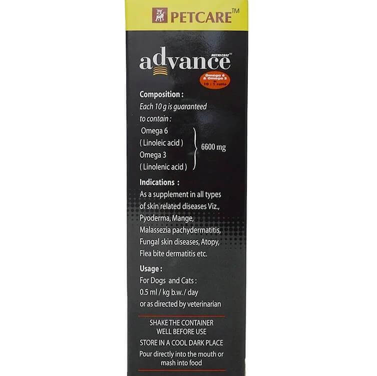 Petcare Nutricoat Advanced Skin & Coat Supplement for Dogs & Cats