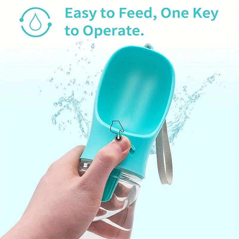 Paws & Tails™ Portable Dog Water Bottle – Leak-Proof Travel Pet Water Dispenser for Outdoor Walking & Hiking