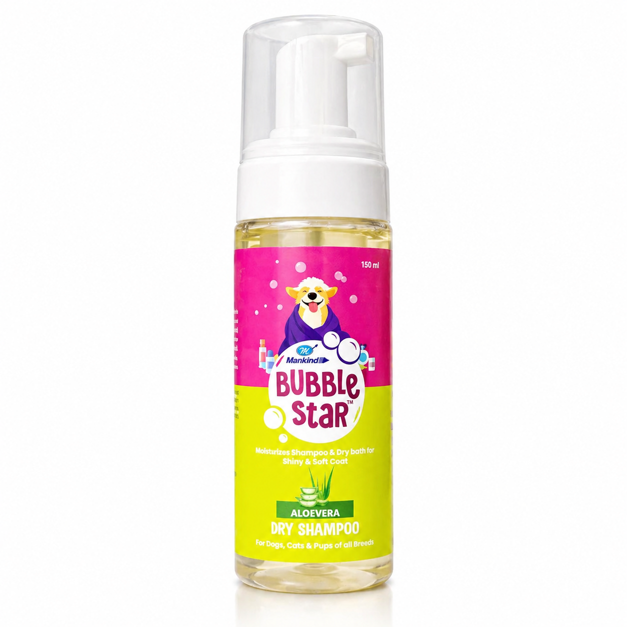 Mankind Bubble Star Dry Shampoo 150ml