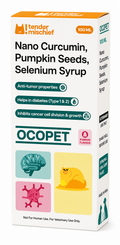 Tender Mischief Ocopet Syrup 100ml for Dogs & Cats – Nano Curcumin, Pumpkin Seeds & Selenium Syrup