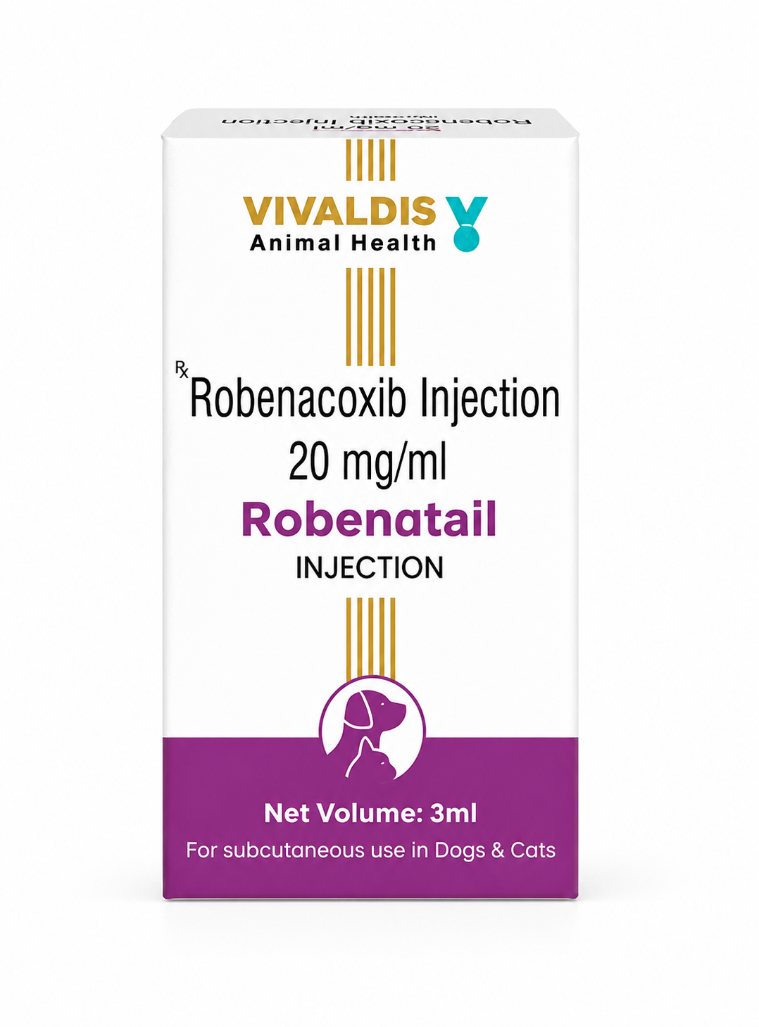 Vivaldis Robenatail 20mg Tablet For Pets | Pain Management
