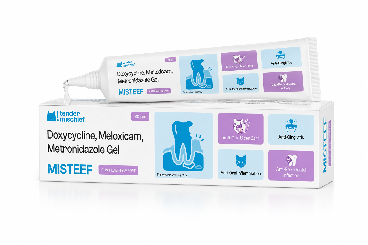 Tender Mischief Misteef Dental Care Gel for Cats