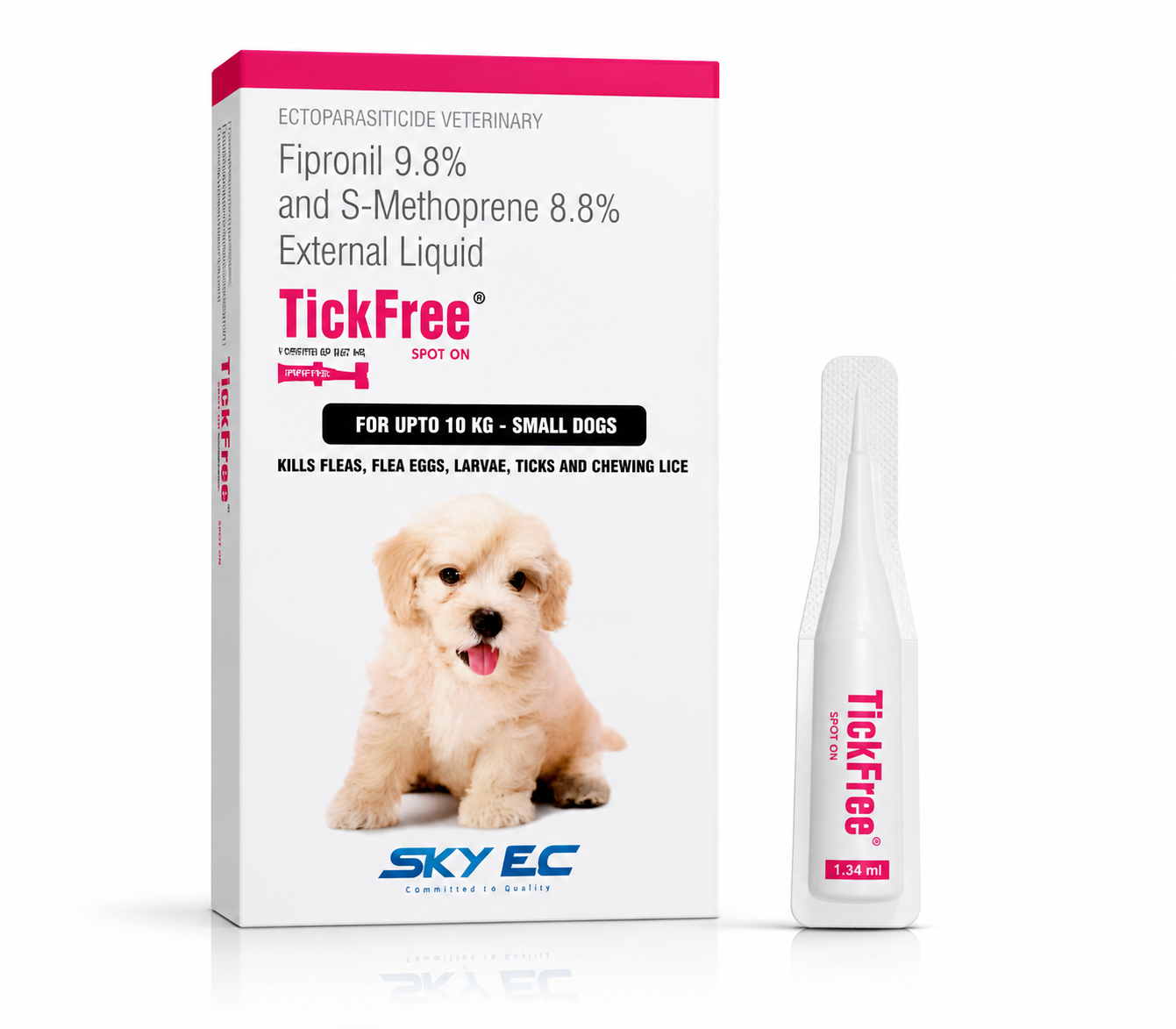 Skyec Tickfree Spot On for Dogs | Anti Tick & Flea Treatment