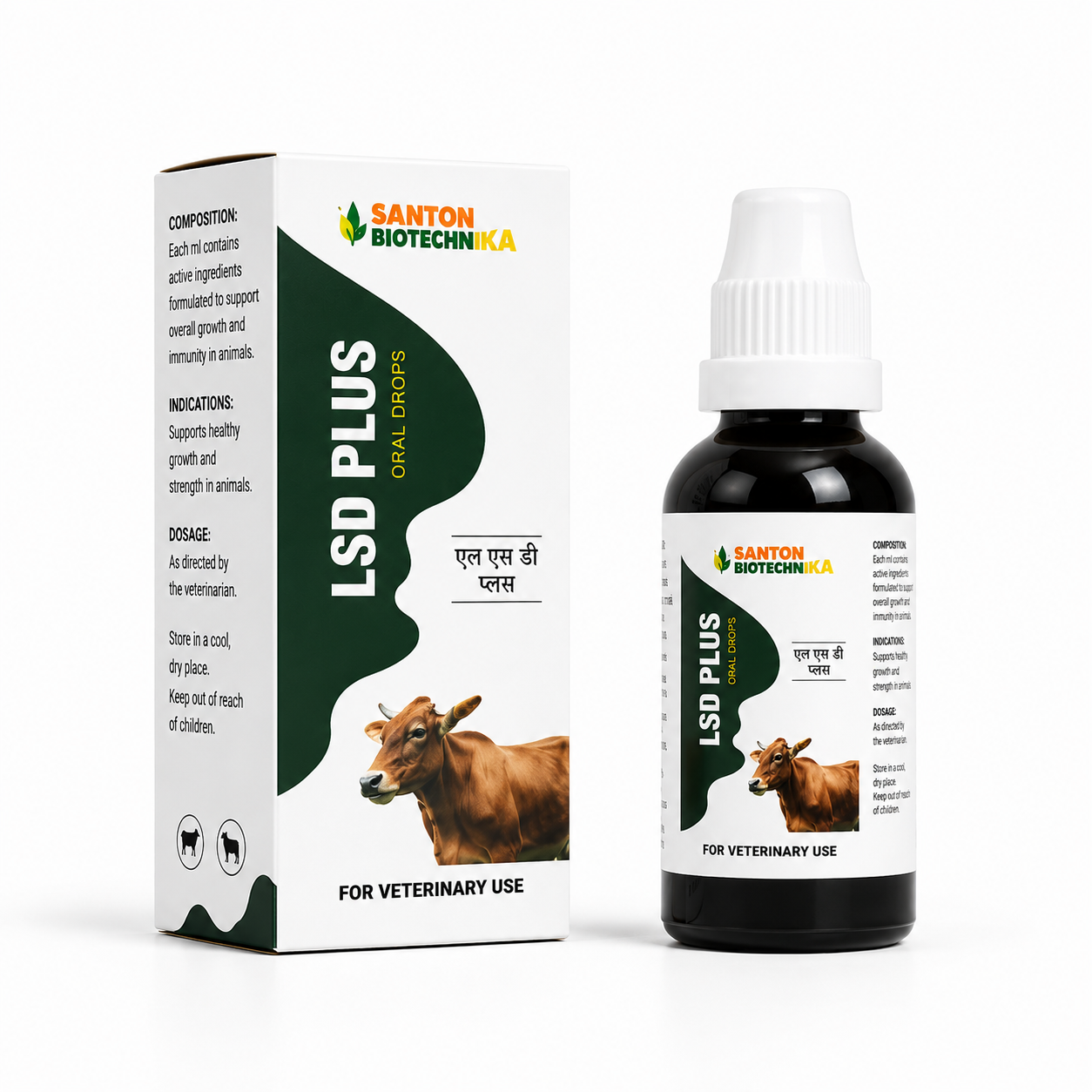 Bakson LSD Plus Drops for Dogs & Cats Skin Disease - 30ml