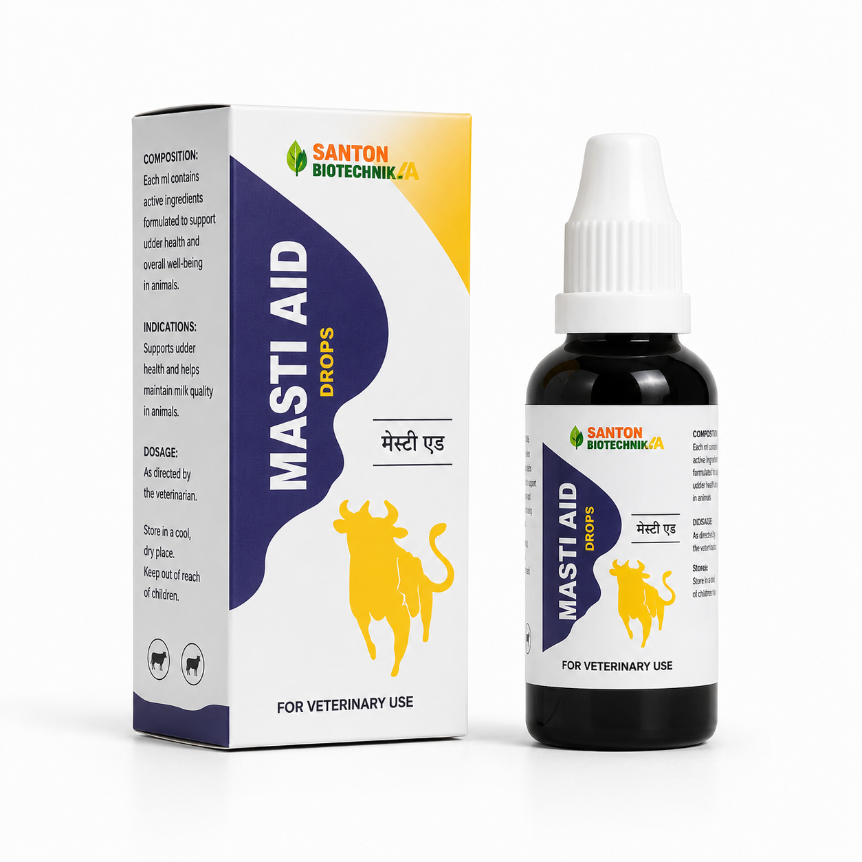 Bakson Masti Aid Drops for Dogs & Cats 30ml