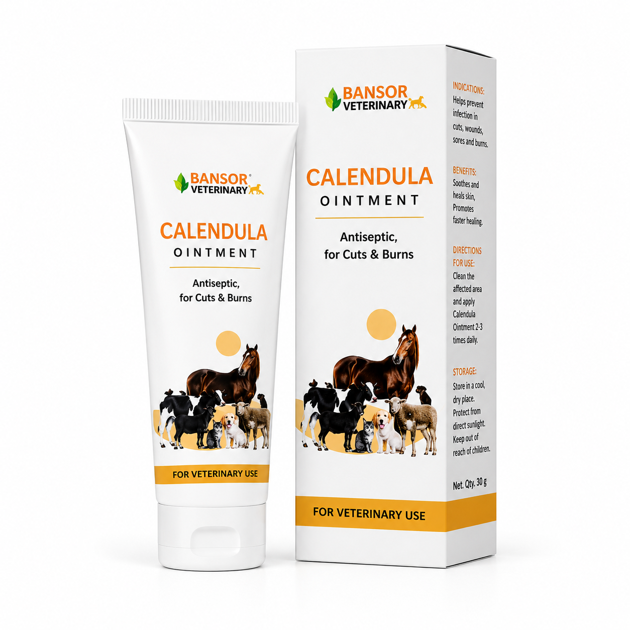 Bakson Calendula Ointment for Pets –  Wound Healing Cream