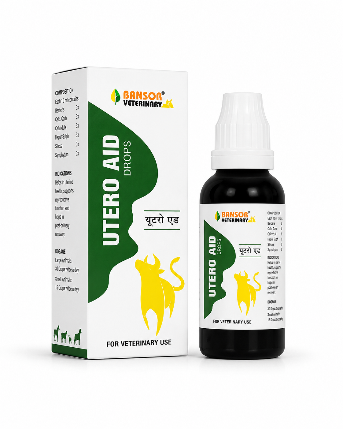 Bakson Utero Aid Drops 30ml for Dogs & Cats –  Uterine Care