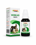 Bakson Worm Aid Drops 30ml for Dogs & Cats Deworming Solution