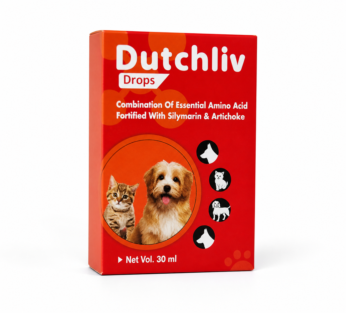 Aminorich Dutchliv Drops 30ml for Dogs & Cats – Liver Support Supplement