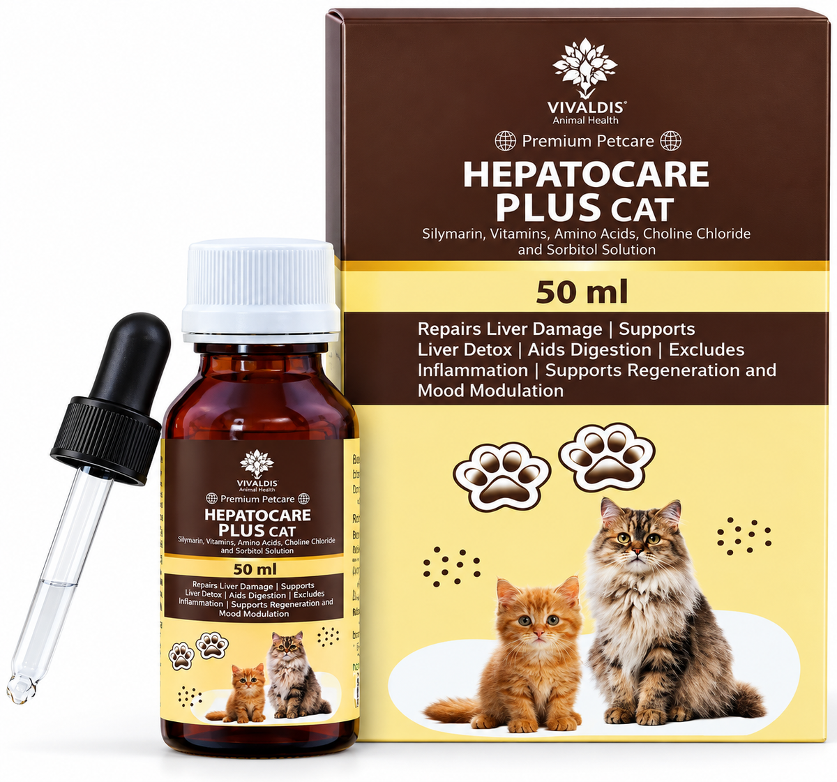Varsha Vetoder Hepatocare Plus Liver Tonic for Cats | 50 ml
