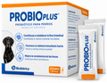 Bioibérica ProbioPlus Probiotic Sachets for Dogs | Enterococcus faecium + FOS + MOS + Beta-Glucans + Vitamins | Gut Microbiota Immune Support Stool Consistency | 30 Sachets x 2.5g