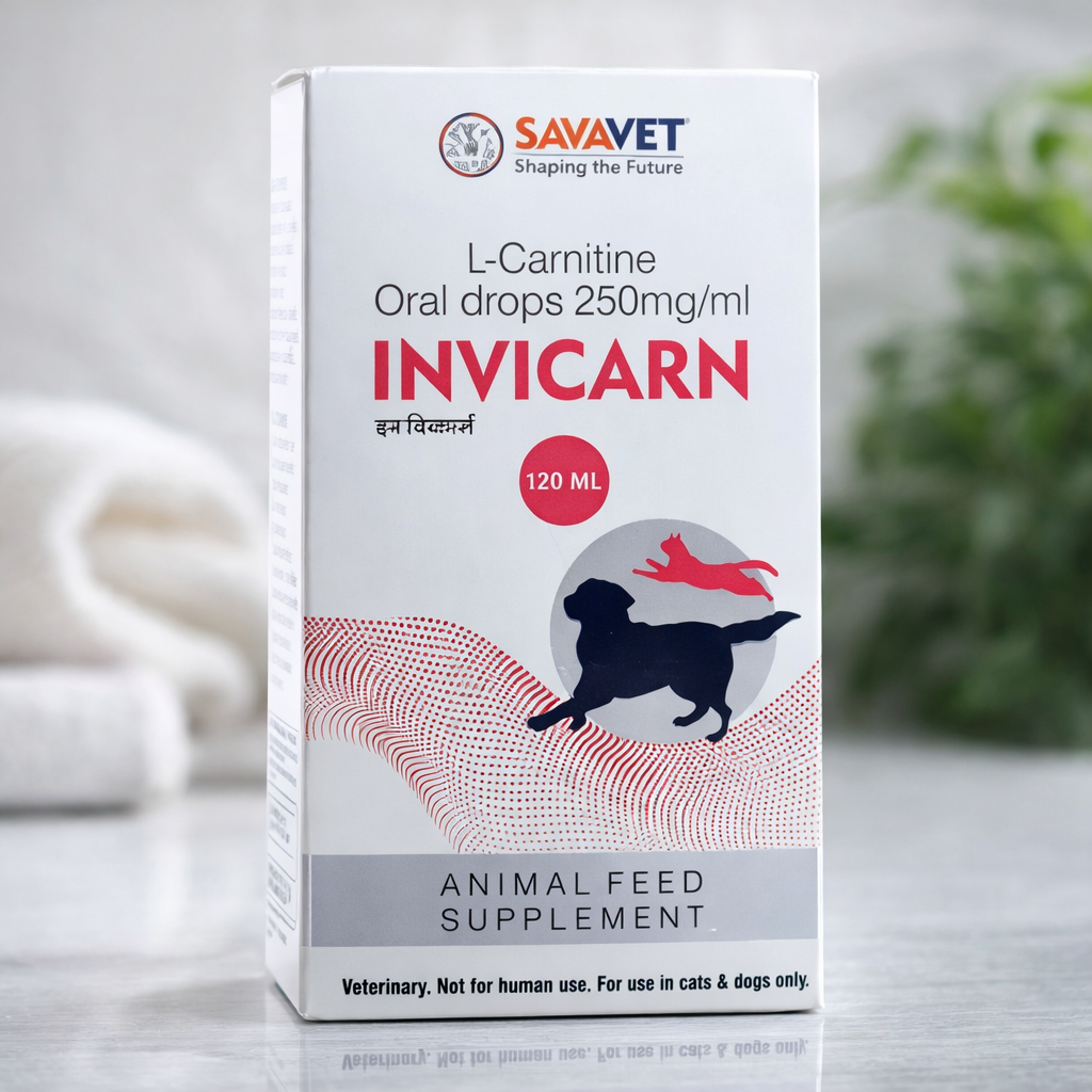 Savavet Invicarn Oral Drops for Dogs and Cats