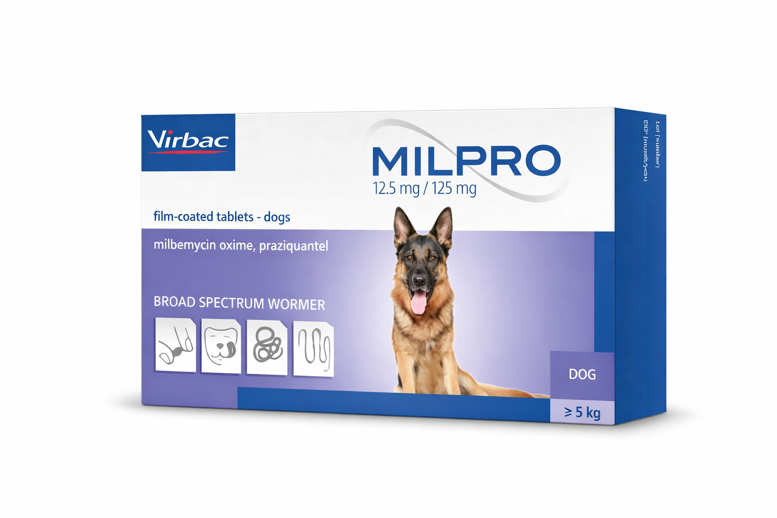 Virbac Milpro Dog Deworming Tablet