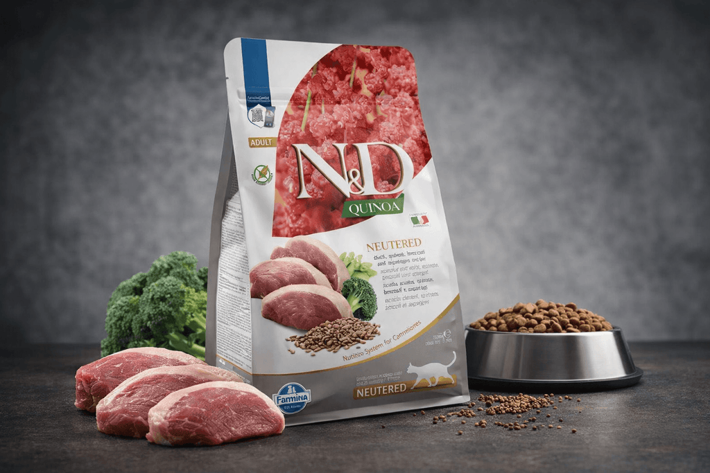 Farmina N&D Quinoa Neutered Adult Cat Food - Premium Natural Cat Food