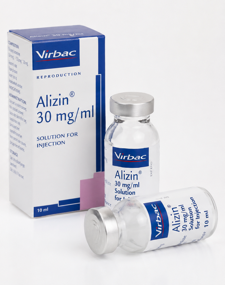 Virbac Alizin (Aglepristone) Canine Misalliance Abortion Treatment for Dogs(10ml)