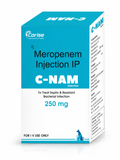 Corise C-NAM Meropenem Inj for Dogs & Pets Broad-Spectrum Antibiotic