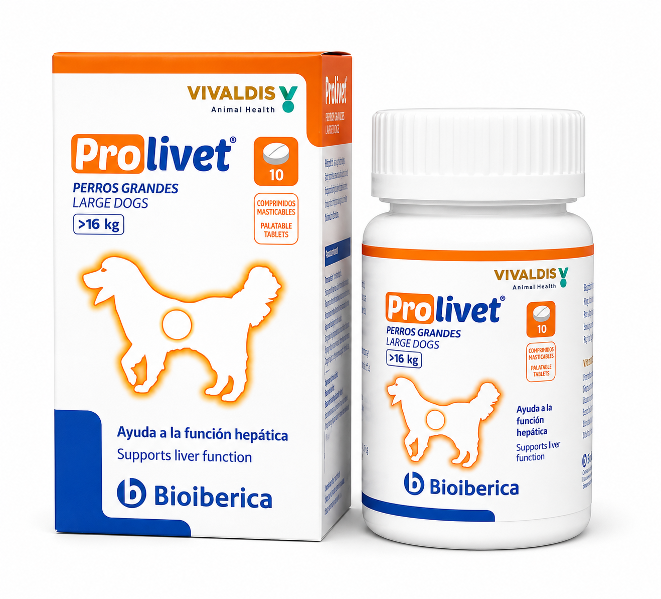 Vivaldis Prolivet Tablet For Dogs & Cats | Bottle Of 10 Tablets