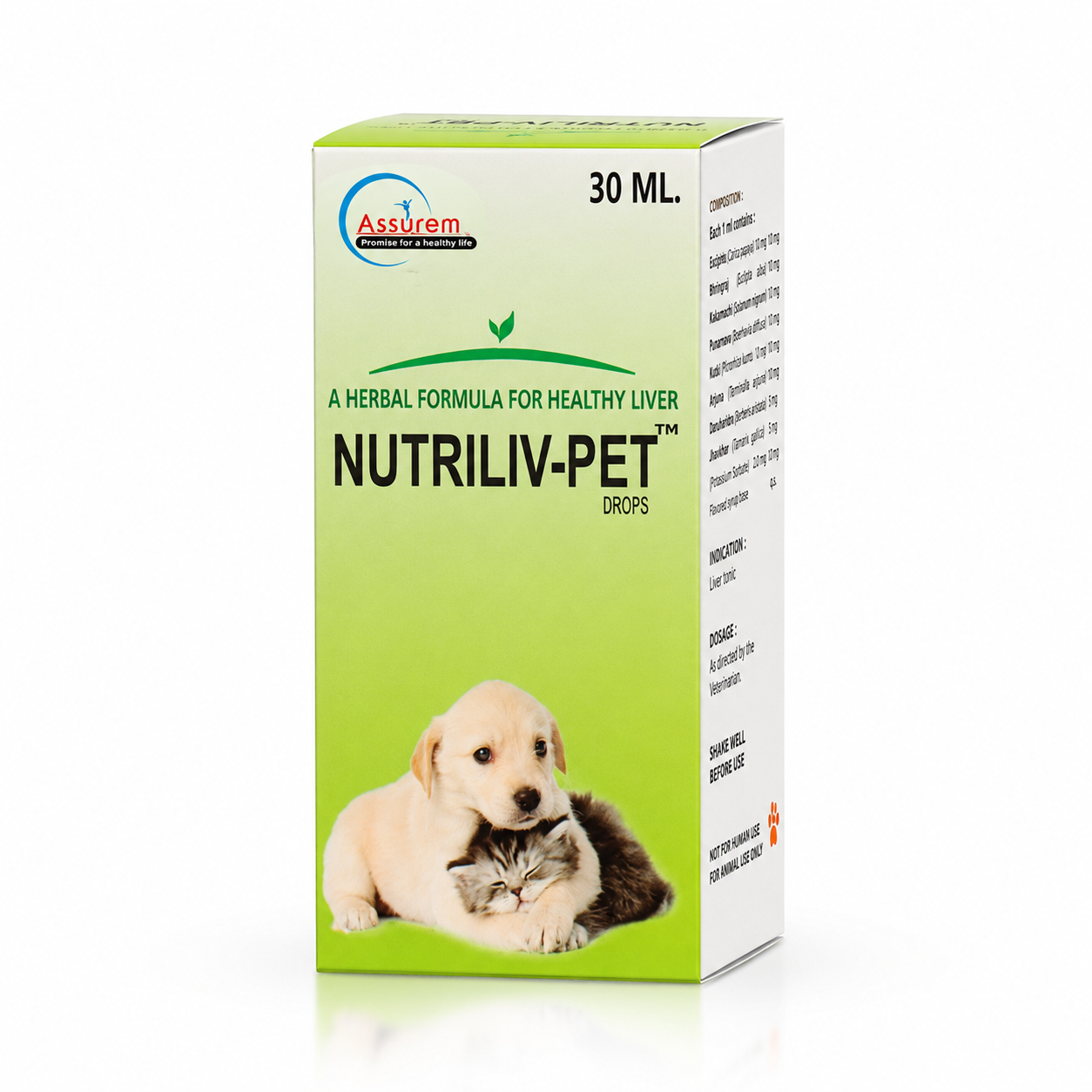 Assurem Nutriliv Pet Liver Syrup for Dogs & Cats