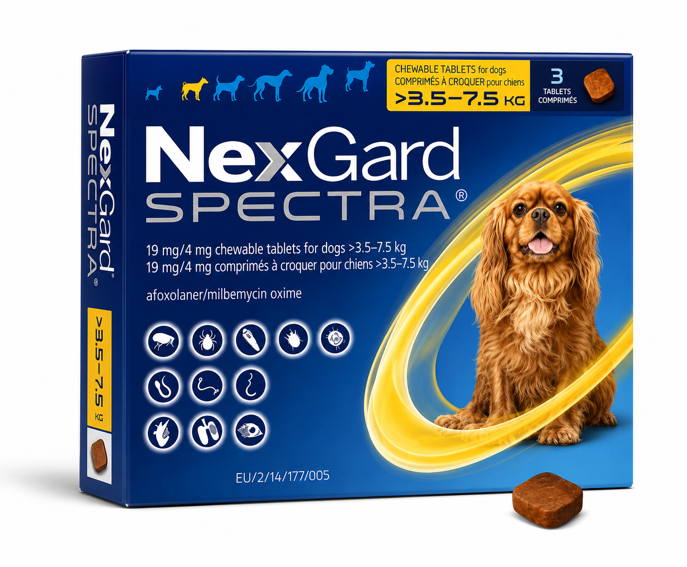 Boehringer Ingelheim Nexgard Spectra Tablets For Ticks & Fleas